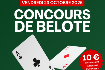 CONCOURS DE BELOTE